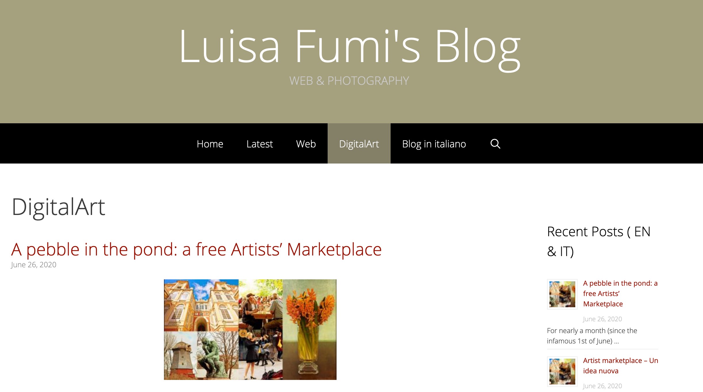 Luisa Fumi&rsquo;s website