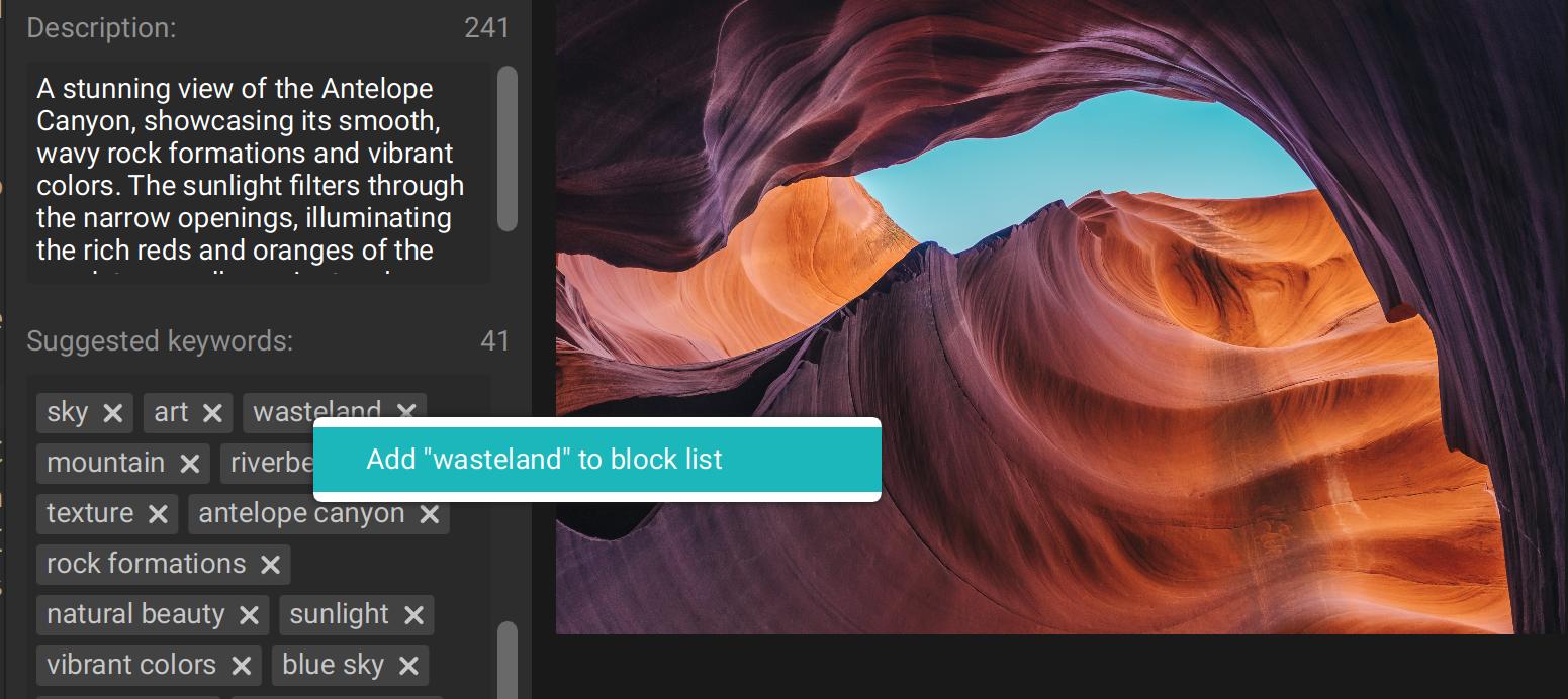 Add to blocklist